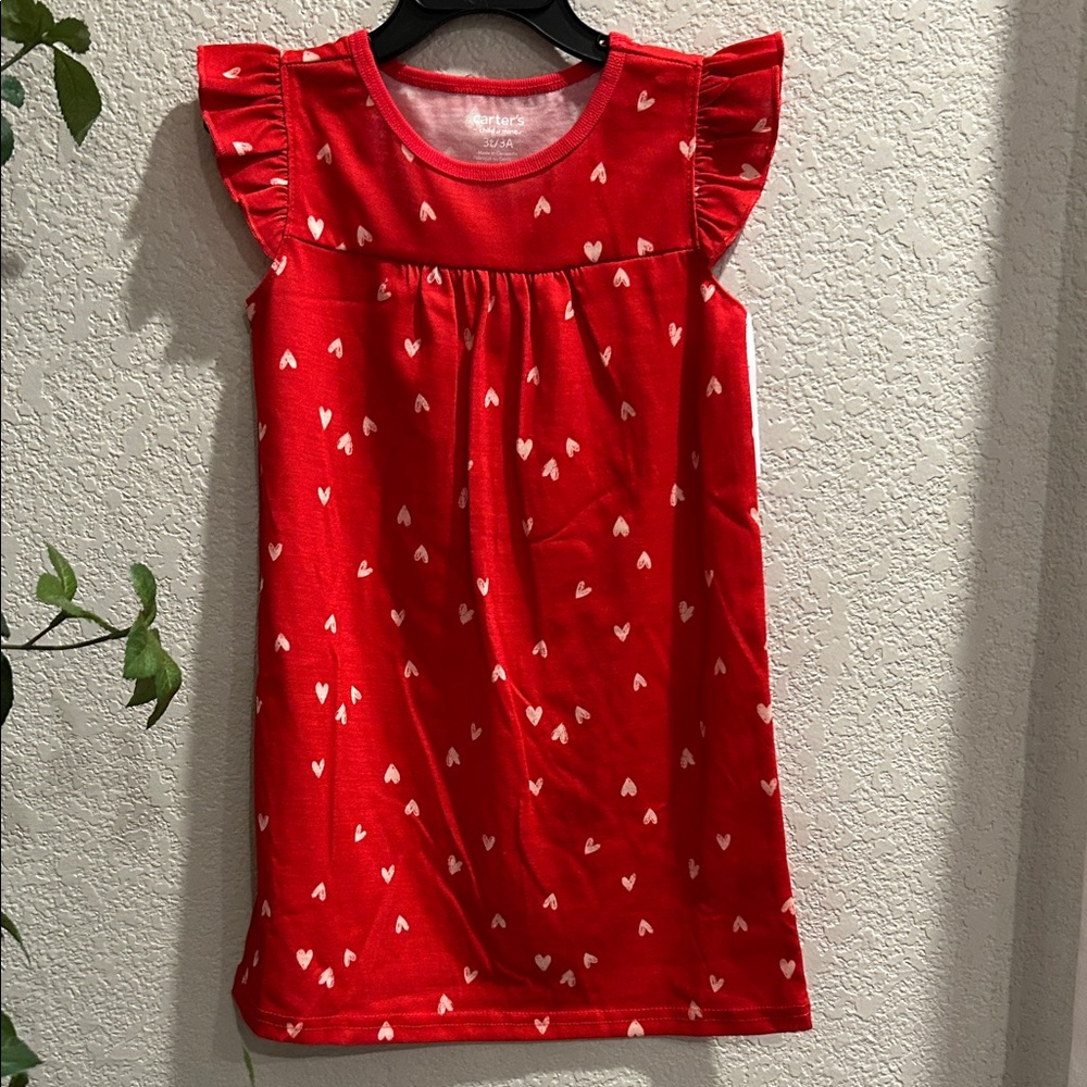Carters Girls Hearts Pajamas